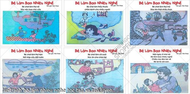 file tranh be lam nhieu nghe hoc tap va ren luyen